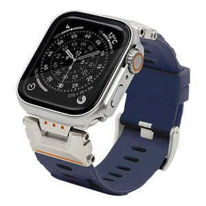 ���X�^�o�i�i Apple Watch 44/45/46/49mm ULTRA STYLE silicon band NV �l�C�r�[ RBLAWUS4409NV