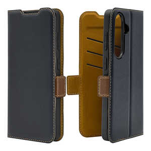 ラスタバナナ Galaxy S26 薄型手帳サイドマグネットケース NV×BR ネイビー×ブラウン 9298GS26BSMNVB