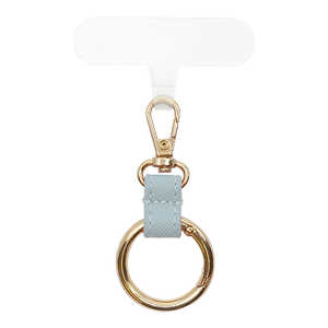 ラスタバナナ Burali カラビナフィンガーリング ストラップホルダー付き ペールブルー RFRSTHS09PBL