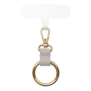 ラスタバナナ Burali カラビナフィンガーリング ストラップホルダー付き ベージュ RFRSTHS09BEG