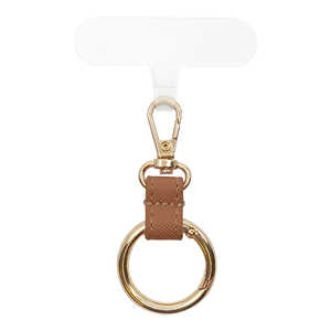 ラスタバナナ Burali カラビナフィンガーリング ストラップホルダー付き キャメル RFRSTHS09CA