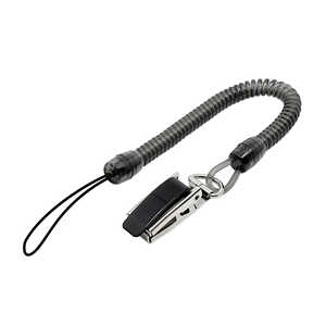 ラスタバナナ コイルストラップ メタルクリップ BK ブラック RCSTM04BK