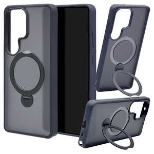 ラスタバナナ Galaxy S26 Ultra ZEROSAFE 極 回転スタンド 磁力充電対応 FNV ネイビー 9348GS26UZSFNV