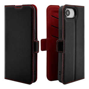 ���X�^�o�i�i iPhone 17e �P�[�X ���^�蒠 �T�C�h�}�O�l�b�g BK×RD �u���b�N×���b�h 9429IP6EBSMBKR