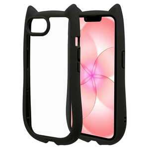 ���X�^�o�i�i iPhone 17e �P�[�X mimi �L�� TPU×PC BK �u���b�N 9453IP6EHPBK