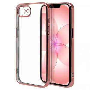 ���X�^�o�i�i iPhone 17e �P�[�X ��TPU ���^���t���[�� PKGD �s���N�S�[���h 9460IP6ETPLPKGD