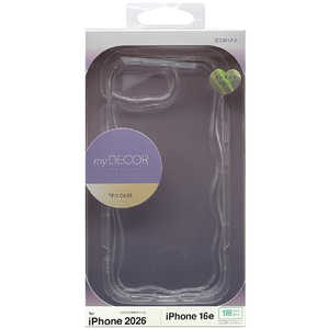 ラスタバナナ iPhone 17e ケース my.DECOR inside TPU CL クリア 9463IP6ETPCL