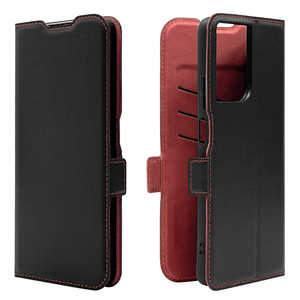 ���X�^�o�i�i moto g06 ���^�蒠�P�[�X �T�C�h�}�O�l�b�g BK×RD �u���b�N×�u���E�� 9470MG06BSMBKR
