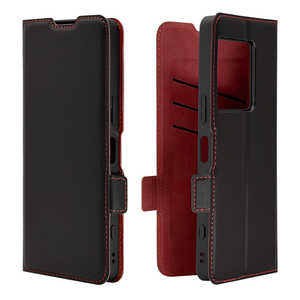 ���X�^�o�i�i Xperia 1 VIII ���^�蒠�T�C�h�}�O�l�b�g�P�[�X BK×RD �u���b�N×���b�h 9474XP18BSMBKR