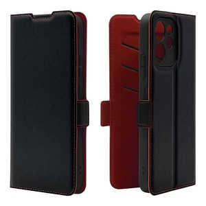 ���X�^�o�i�i OPPO Reno15 A ���^�蒠�T�C�h�}�O�l�b�g�P�[�X BK×RD �u���b�N×���b�h 9533OR15ABSMBKR