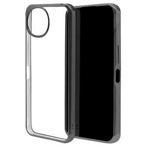 ラスタバナナ AQUOS Wish6 TPUケース メタルフレーム ブラック 9538AW6TPBK