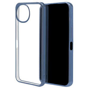 ラスタバナナ AQUOS Wish6 TPUケース メタルフレーム ブルー 9540AW6TPBL