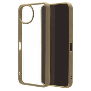 ラスタバナナ AQUOS Wish6 ハイブリッドケース TPU×PC カーキ 9551AW6HPKH