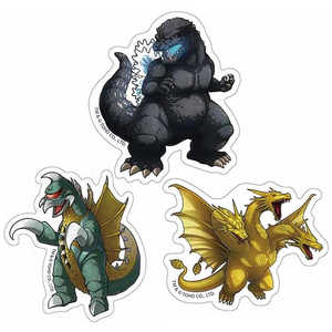 東宝 ゴジラ ステッカーセットB E