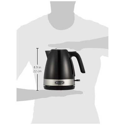 デロンギ 電気ケトル ACTIVE(アクティブ) [1.0L] KBLA1200J-BK