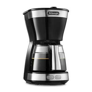 デロンギ アクティブ ドリップコーヒーメーカー インテンスブラック ICM12011J-BK