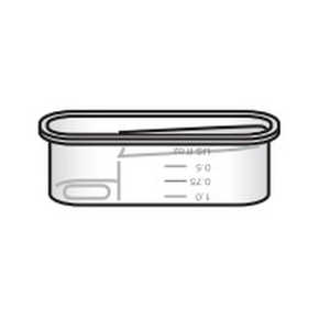 ブラウン　BRAUN パワーブレンド1 ブレンダー用 計量キャップ AS00004624