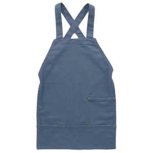 丸和貿易 キャンバスエプロン バッククロス 10oz ブルーグレー CANVASAPRON2 丸和貿易 キャンバスエプロン バッククロス 10oz ブルーグレー CANVASAPRON2