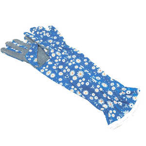 丸和貿易 ガーデニング マルチグローブ ロングタイプ フラワーBL GARDENINGGLOVES 丸和貿易 ガーデニング マルチグローブ ロングタイプ フラワーBL GARDENINGGLOVES