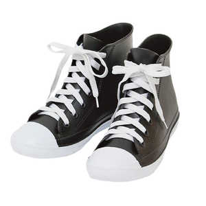 丸和貿易 オーセンティック ハイカットレインスニーカー S(23-24cm) ブラック HIRAINSNEAKERS 丸和貿易 オーセンティック ハイカットレインスニーカー S(23-24cm) ブラック HIRAINSNEAKERS