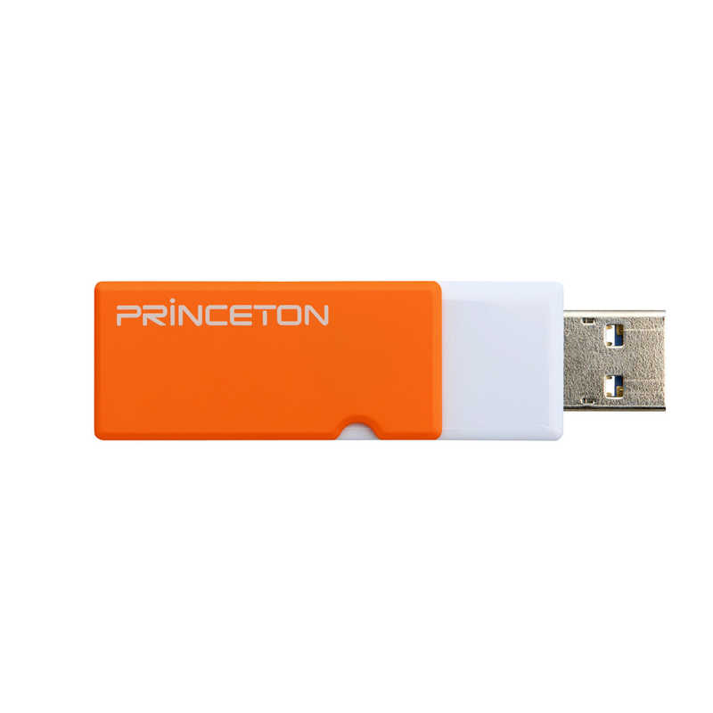 プリンストン プリンストン USBフラッシュメモリー 回転タイプ 32GB PFU-XTF/32GOR オレンジ PFU-XTF/32GOR オレンジ
