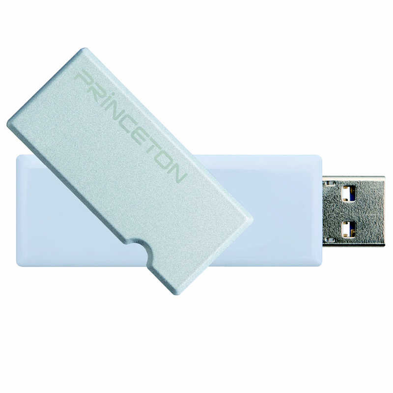 プリンストン プリンストン USBメモリー[8GB/USB3.0/回転式] PFU-XTF/8GSV シルバｰ PFU-XTF/8GSV シルバｰ