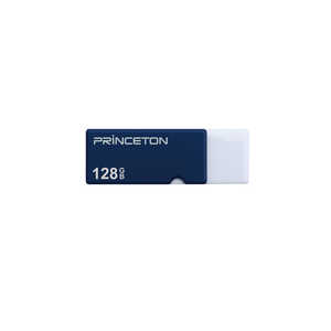 プリンストン キャップレスUSBフラッシュメモリー ブルー [128GB/USB3.0/USB TypeA/回転式] PFU-XTF/128GBL