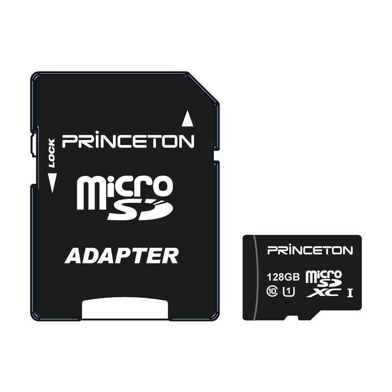 プリンストン プリンストン microSDXCカード SDXC変換アダプタ付き (Class10対応/128GB) RPMSDU-128G RPMSDU-128G