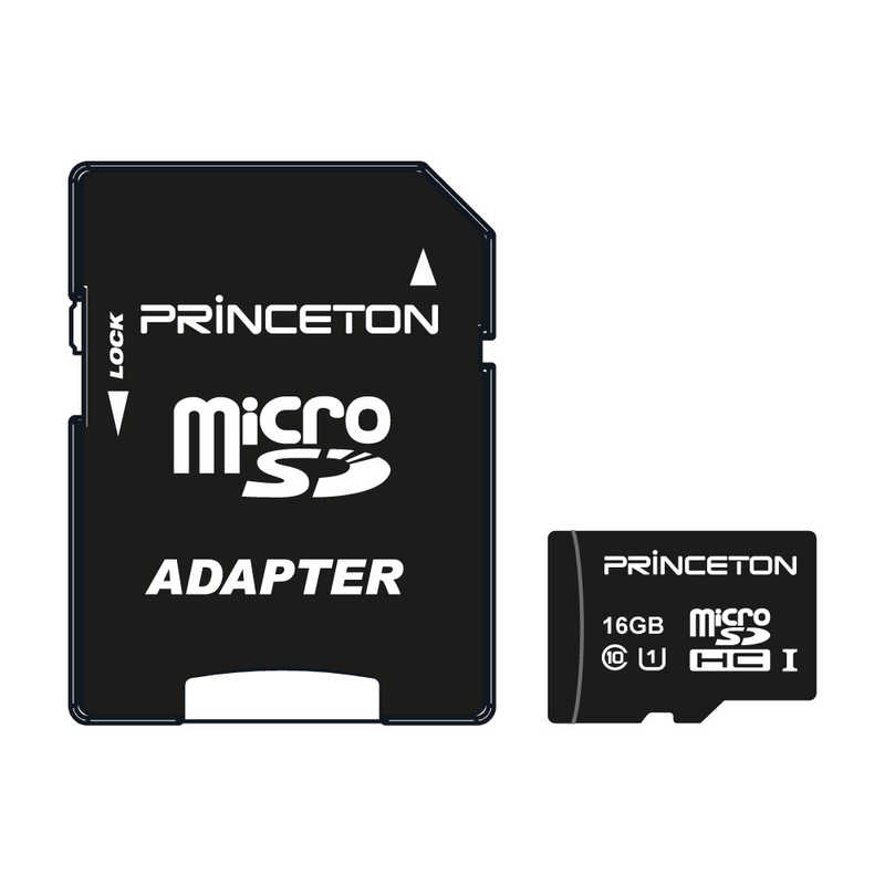 プリンストン プリンストン microSDHCカード SDXC変換アダプタ付き (Class10対応/16GB) RPMSDU-16G RPMSDU-16G