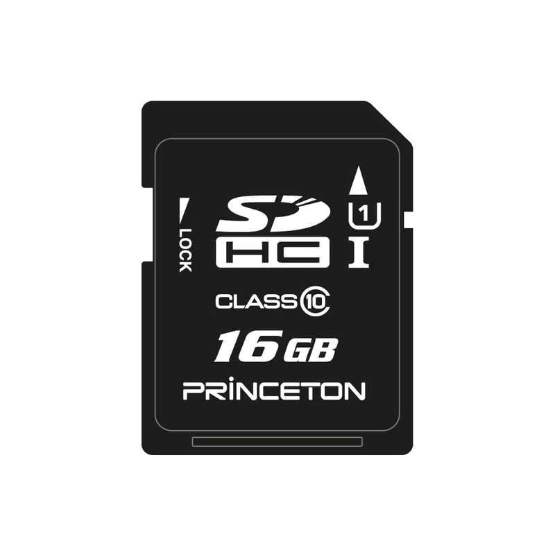 プリンストン プリンストン SDHCメモリカード UHS-I/UHS スピードクラス1対応 (Class10対応/16GB) RPSDU-16G RPSDU-16G