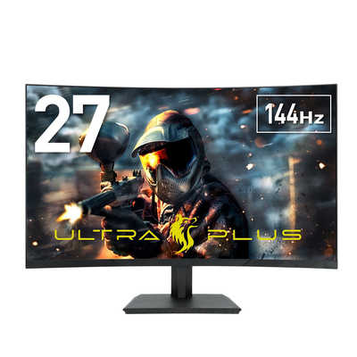 プリンストン ULTRA PLUS ゲーミングモニター 曲面ディスプレイ 27型ワイド (フルHD/144Hz/FreeSync/DisplayPort/VESA) PTFGFA-27C Amazon.co.jp: プリンストン ULTRA PLUS ゲーミングモニター 27