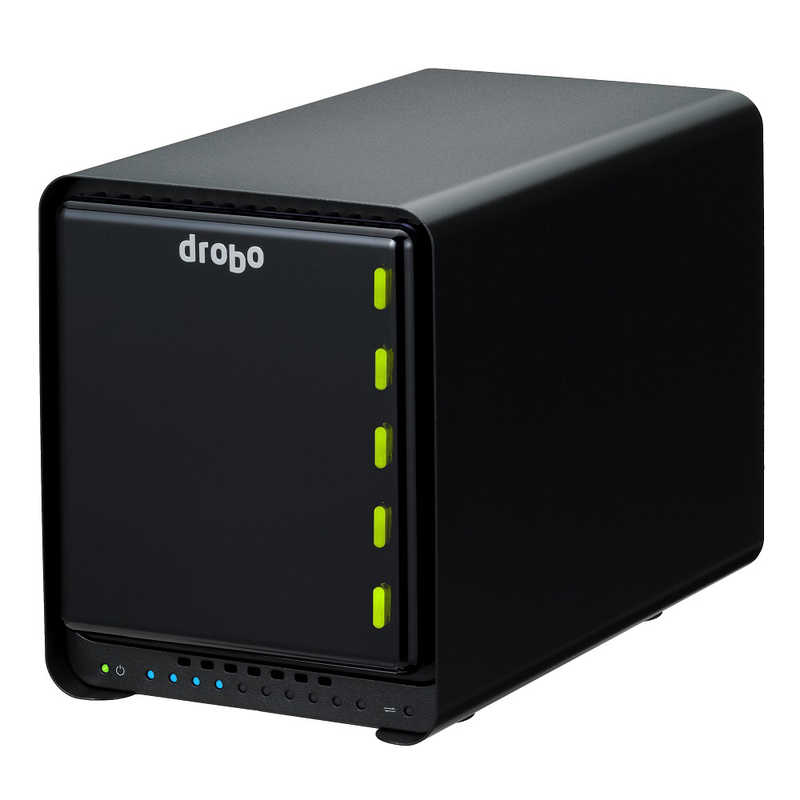 DROBO DROBO NASケース Drobo 5N2(Gold Edition) Ethernet(LAN)対応 PDR-5N2GLD[SSD 128GB搭載/3.5インチ/5台] PDR-5N2GLD[SSD 128GB搭載/3.5インチ/5台]