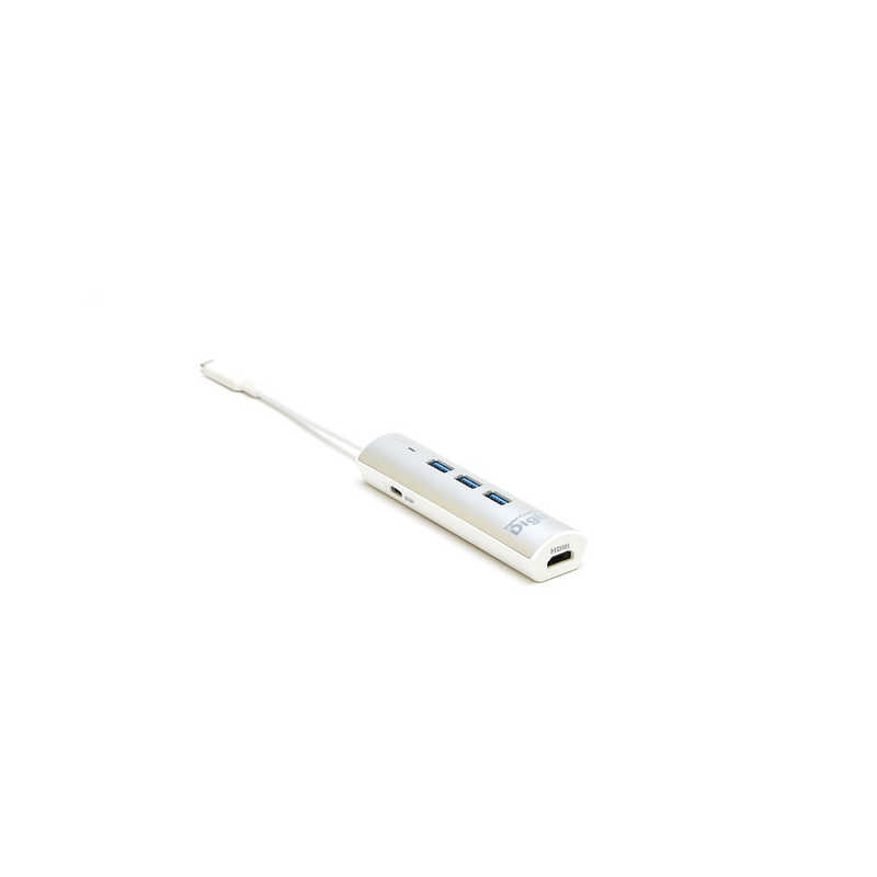 プリンストン プリンストン USB3.1 TypeCドッキングステーションミニ(HDMI/シルバー) PUD-PDC3HSVA PUD-PDC3HSVA