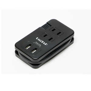 プリンストン コンパクトUSB2ポート給電機能付マルチタップ PPSR-UTAP10BK (ブラック) プリンストン コンパクトUSB2ポート給電機能付マルチタップ PPSR-UTAP10BK (ブラック)
