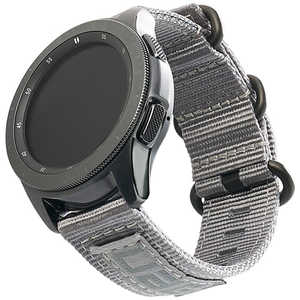 UAG UAG社製 Galaxy Watchバンド GalaxyWatch 42mm用 NATOシリｰズ(グレｰ) UAG-RGWSN-GR