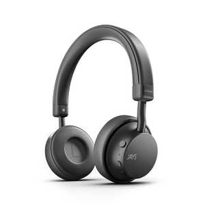 JAYS ワイヤレスヘッドホン グレー a-Seven Wireless RJS-ASEW-GY2