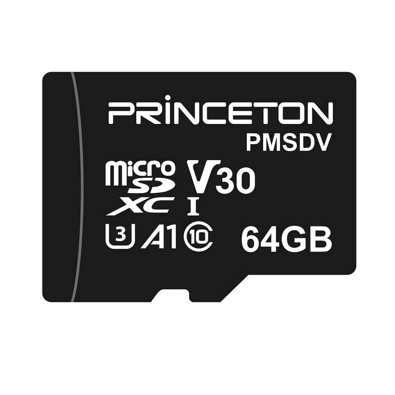 プリンストン プリンストン microSDXCカード ビデオ録画用 (64GB) RPMSDV-64G RPMSDV-64G