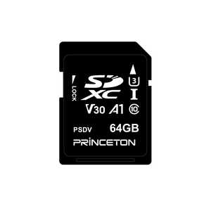 プリンストン SDXCカード ビデオ録画用 64GB UHS-I V30対応 RPSDV64G