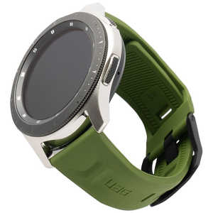 UAG UAG社製 Galaxy Watchバンド GalaxyWatch 46mm用 SCOUTシリｰズ(オリｰブ) UAG-RGWLS-OL