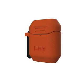 UAG UAG社製 Apple AirPods用 SILICONE_001(オレンジ) UAG-RAPSV2-OR