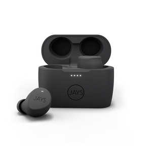 JAYS フルワイヤレスイヤホン リモコン・マイク対応 グレー m-Five True Wireless RJS-MFTW-GY JAYS フルワイヤレスイヤホン リモコン・マイク対応 グレー m-Five True Wireless RJS-MFTW-GY
