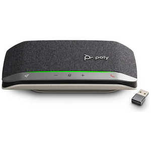 POLYCOM スピーカーフォン Bluetooth+USB-C・USB-A接続 / 音楽スピーカー / モバイルバッテリー Sync 20+ [USB・充電式] 受発注商品 PPSYNCRSY20UABT