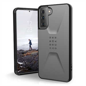 UAG UAG製 CIVILIAN シルバー Galaxy S21+ 用 UAG-RGLXS21PLSC-SV