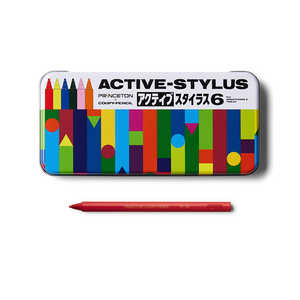 プリンストン ACTIVE STYLUS PSA-TPRCPシリーズ(あか) RPSA-TPRCP-RD