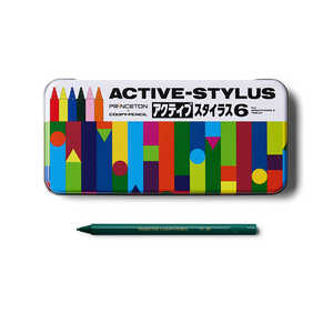 プリンストン ACTIVE STYLUS PSA-TPRCPシリーズ(みどり) RPSA-TPRCP-GR