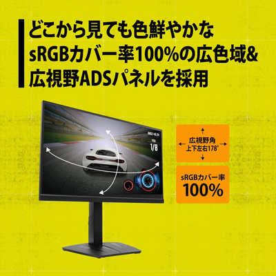 プリンストン 23.8型 165Hz ADSパネル採用 ゲーミング液晶