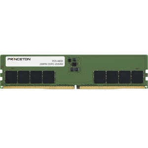プリンストン 増設用メモリ デスクトップPC用 DDR5-4800 UDIMM[DIMM DDR5 /16GB /1枚] PD5-4800-16G