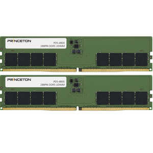 プリンストン 増設用メモリ デスクトップPC用 DDR5-4800 UDIMM[DIMM DDR5 /8GB /2枚] PD5-4800-8GX2