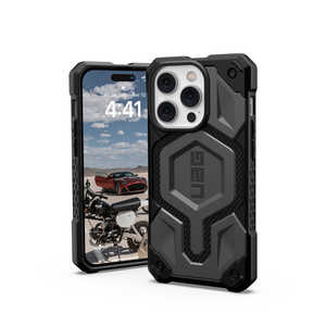 UAG MagSafe対応MONARCH PRO ケブラーシルバー iPhone 14 Pro用 UAGIPH22MBPMSKS