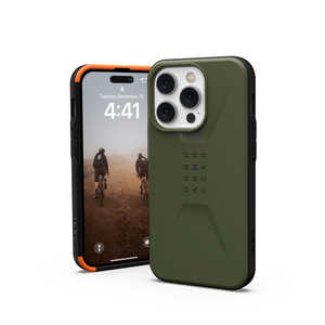 UAG CIVILIAN オリーブ iPhone 14 Pro用 UAGIPH22MBCOL